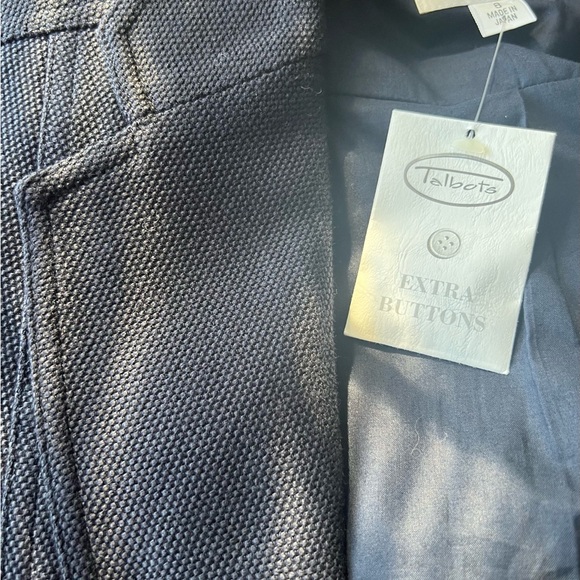 Talbots dark blue blazer/jacket with tags - Picture 6 of 7